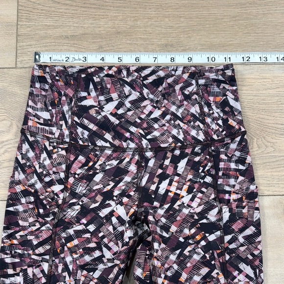 Lululemon Fast and Free Tight ll 25” Patterned Women's Leggings Kaleidoscope - Picture 16 of 16